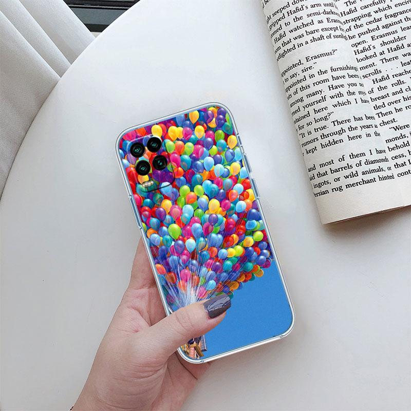 Movie Up Transparent Phone Case for Motorola Moto E22I E22S E22 E32 E40 E7 E7I G Plus Power Play Stylus G22 G14