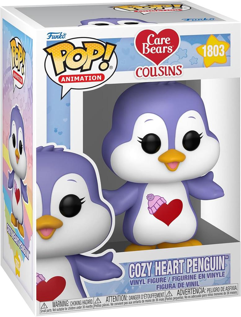 Funko Pop! Figure Animation Care Bears Cousins 1803 Cozy Heart Penguin 83493 (889698834933)