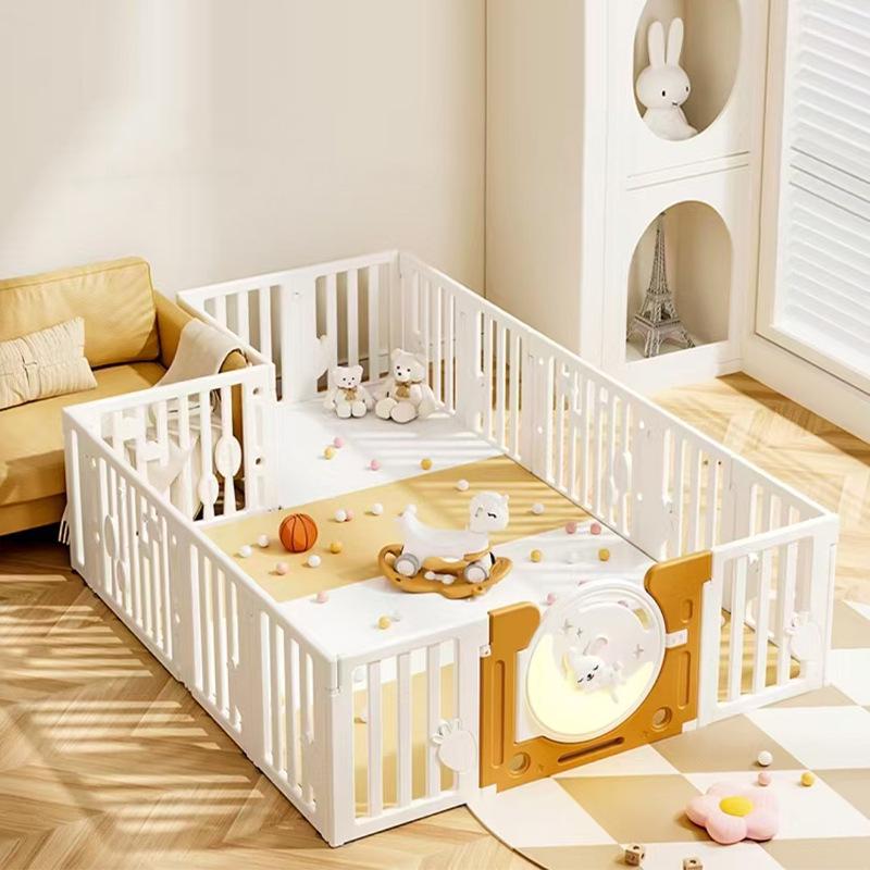 Baby Playpen with Crawling Mat for Indoor Use