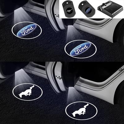 1pcs Car LED Car Door Welcome Lamp Laser Courtesy Lights For Mondeo Mustang C-Max ST RS Fusion Focus 2 3 MK7 Ranger Escort