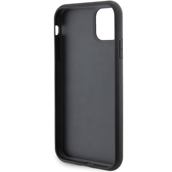 Karl Lagerfeld Klhcn61Gsakcpk Iphone 11 / Xr 6.1 Czarny/Black Hardcase Gripstand Saffiano Karl&Choupette Pins