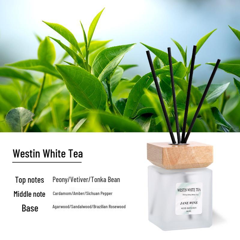 Oriental Charm 200ML Large Capacity Long-Lasting Rattan Aromatherapy Flameless Diffuser for Home & Hotel 200ml Diffuser