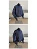 American Retro Men's Oversized Pilot Jacket - Trendy Spring/Autumn Stand Collar Baseball Style