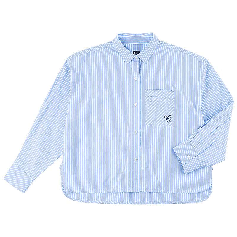 Lee Women s Striped Long Sleeve Shirt S