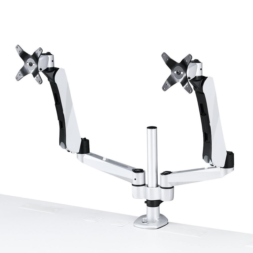Sanwa Supply LCD Monitor Arm Horizontal/Vertical (2 Sides) CR-LA1007N