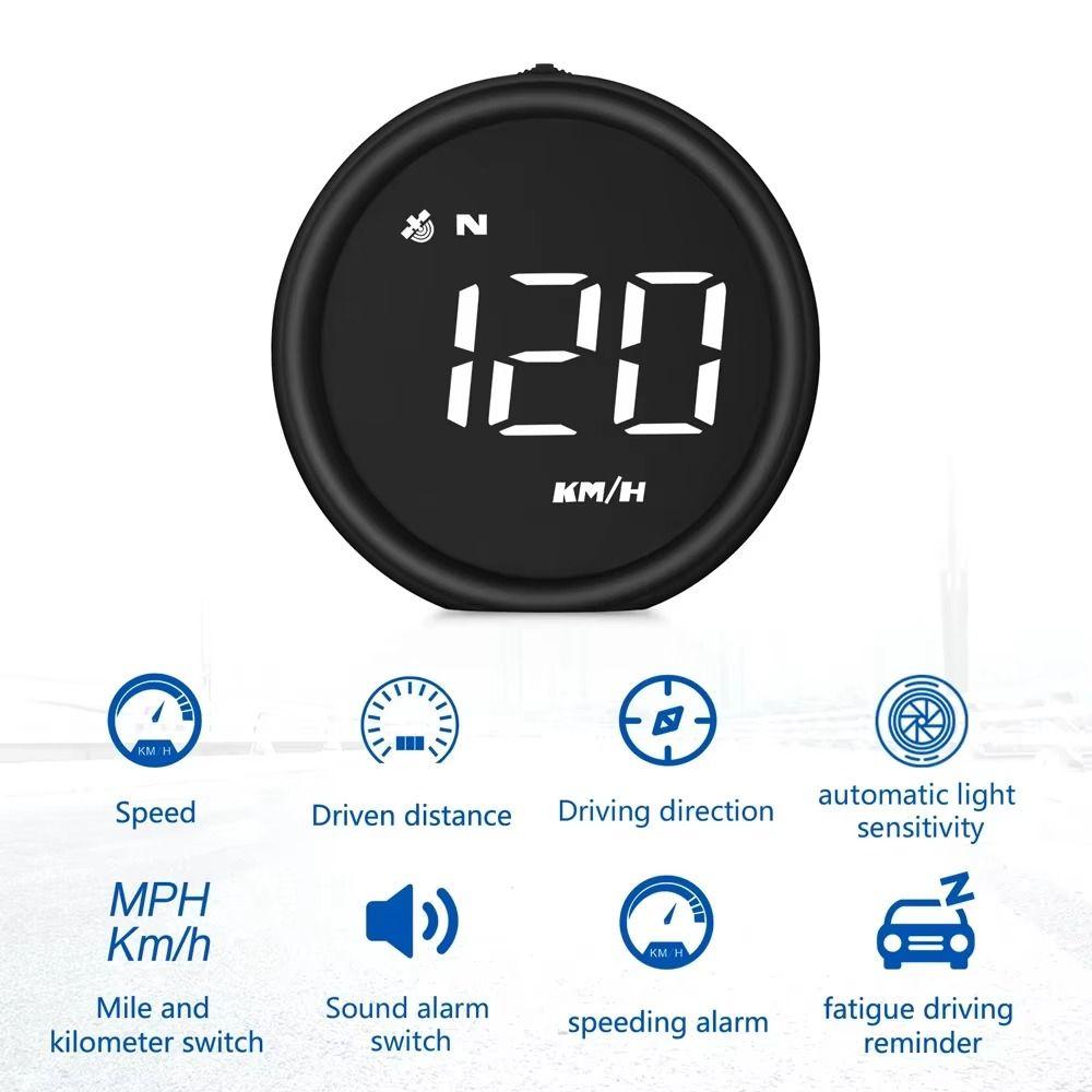 HUD Digital Speedometer Universal GPS Digital Speedometer Car Head Up Display Car Accessories