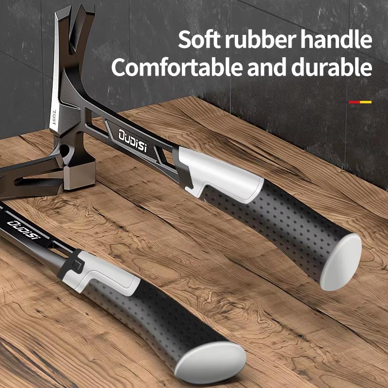 Multifunction Magnetic Claw Hammer for Woodworking Non-slip Shockproof Steel Hammer Hand Tool Automatic Nail Suction Hammer