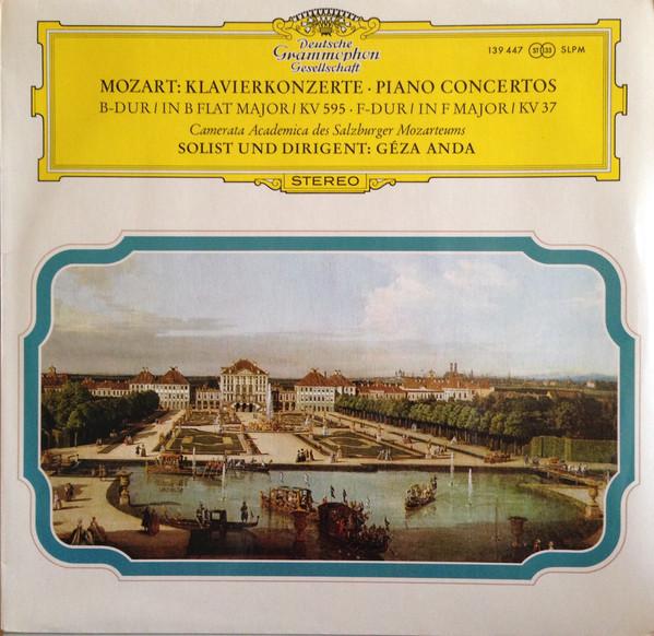 

LP Record WOLFGANG AMADEUS MOZART - CAMERATA - Klavierkonzerte (B-dur KV 595  F-d 139447SLPM Deutsche Grammo 1969 Germany Classical Used
