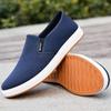 Men's Old Beijing Cloth Shoes - Breathable Mesh, Odor-Proof, Non-Slip, Soft Sole, Wear-Resistant Summer Casual Footwear.