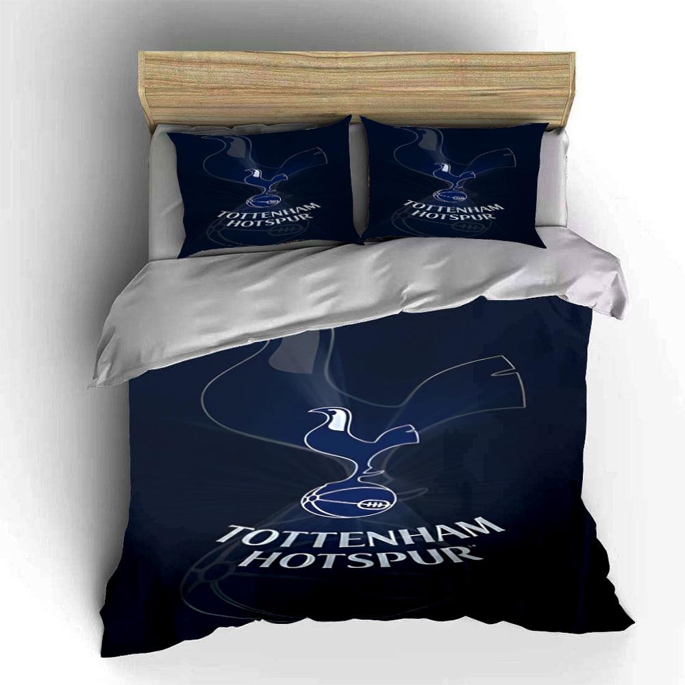 Gallo, calcio, Tottenham Hotspur. Set lenzuola Set copripiumino Copripiumini Federe(1 * Copripiumino 2 * Federe senza imbottitura per piumino)
