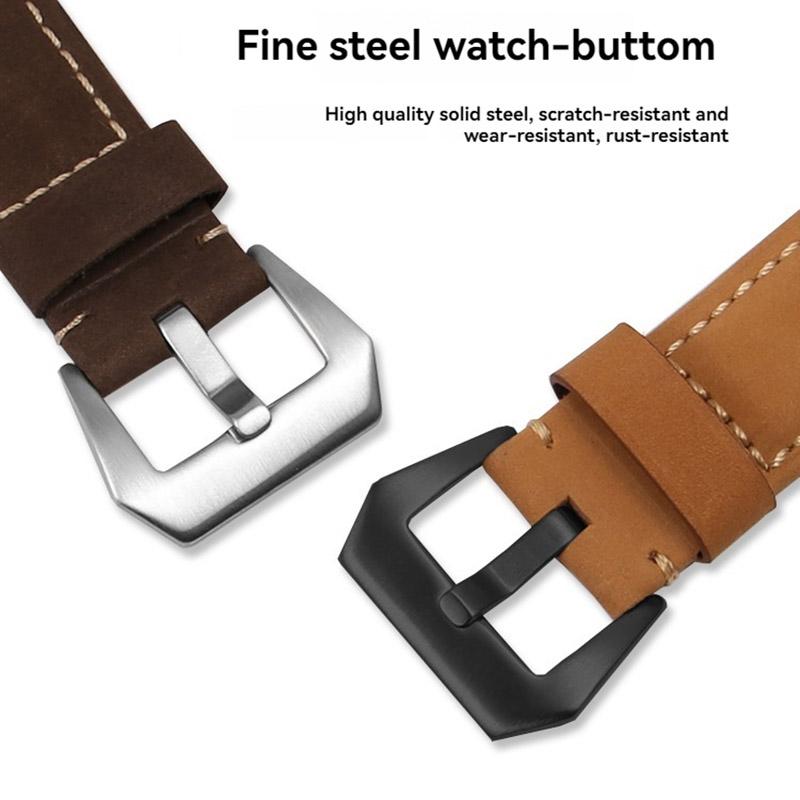 Genuine Leather Watch Strap for Men G-SHOCK Casio Steel Heart GST-B100 GST-W300 GST-S140/1110/S120 Bracelet Cowhide Watchband