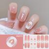 Nail Art No-bake Nail Stickers Full Stickers, 14-finger No-bake Gel Nail Stickers, Nail Art Full Stickers