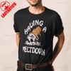 Having A Meltdown Ice Cream Cone Woman Man Printed Tshirt Funny Ice Cream Foodie Cotton Tshirts Hipster Dessert Sprinkles