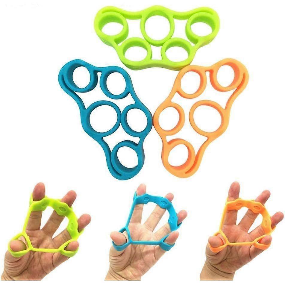 Silicone Finger Rally Finger Stretcher Hand Resistance Band Finger Rehabilitation Training