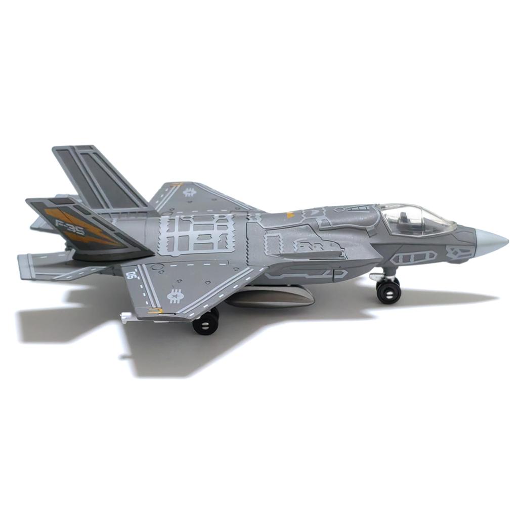 1/72 Scale F35 Plastic Assembly Model airplane (including base )Home placement, collection and decoration Gift