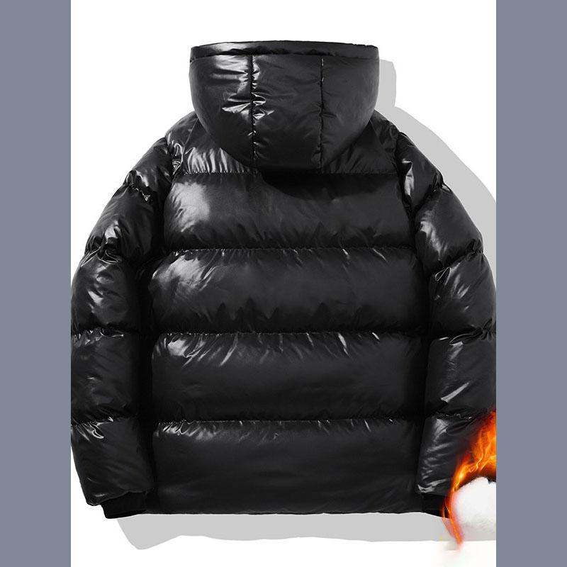 Thick Winter Jacket Warm Wool Windproof Hooded jacket Male Parkas Plus Size Fashion Man Jacket and Coat Men