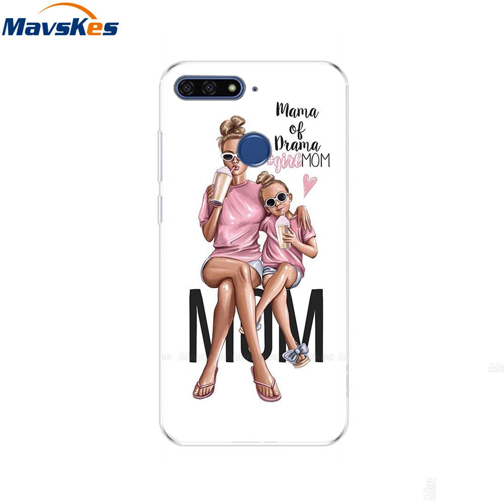 Case For Huawei Honor 7C Case On Huawei Honor7C 5.7 inch Soft Silicone Phone Cover For Huawei Honor 7C Aum-L41 TPU Cases Coque