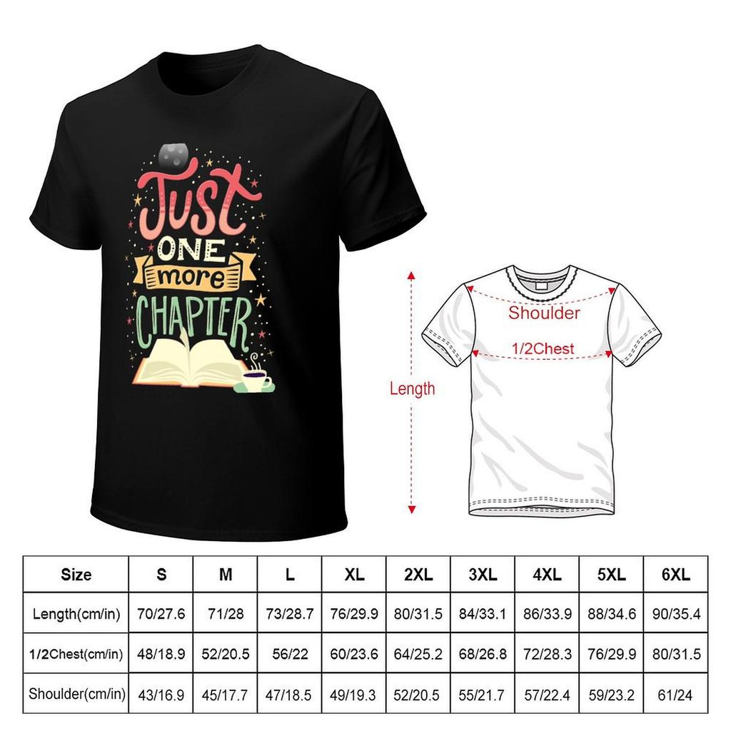 One more chapter TShirt valentines clothes kawaii clothes custom t shirt Short sleeve tee men