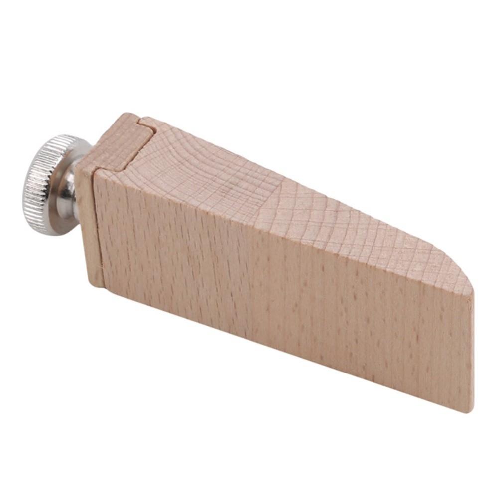 Beech Block Sandpaper Grinding Block Sanding Edge Polishing Tool New Leather Craft Tool Gadget