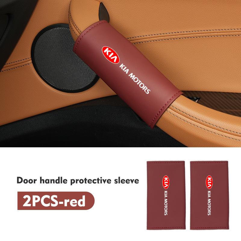 For KIA Car Door Handle Protection Cover Anti Scratch Protection Case Auto Accessories Cerato Soul Venga Forte Spectra Sedona BE1