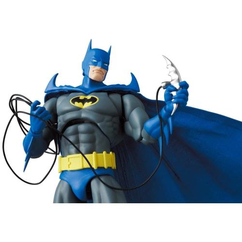 MEDICOM TOY MAFEX No. 215 KNIGHT CRUSADER BATMAN Action Figure, approximately 160mm tall, non-scale, pre-painted