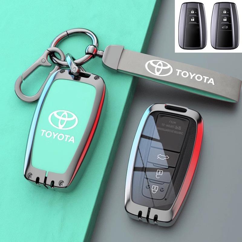 For Toyota 2026 Hot Hub Caps Newly Car Remote Key Case Cover Protective Shell Accessories For Toyota GR Prius Camry Corolla CHR