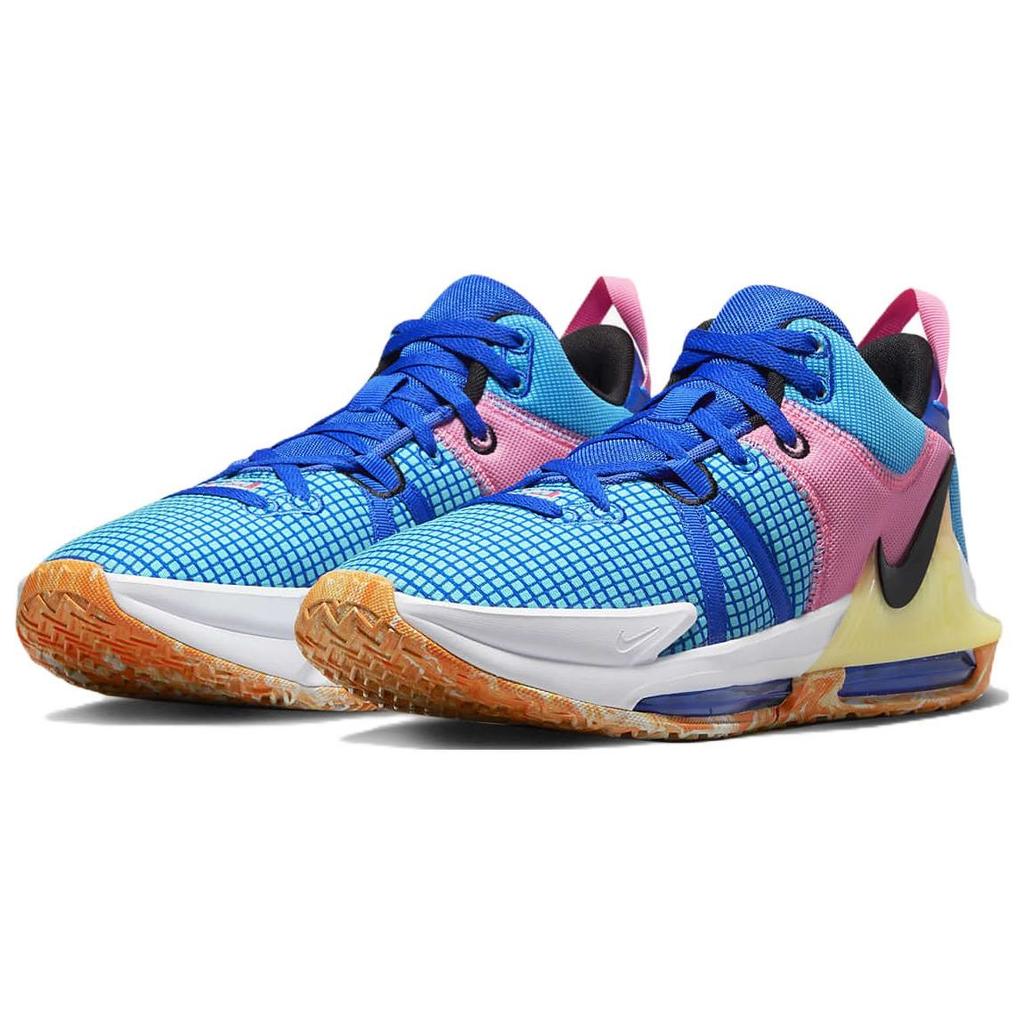 Nike LeBron Witness 7 Hyper Royal Pink Pánské Tenisky Modrá Modrá-Blesková Bílá DM1123-400