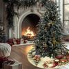 Carpet Indoor And Outdoor Floor Decoration Christmas Atmosphere Tree Skirt