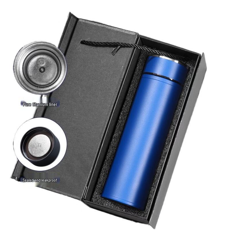 Pure Titanium Vacuum Insulated Tea Infuser Mug