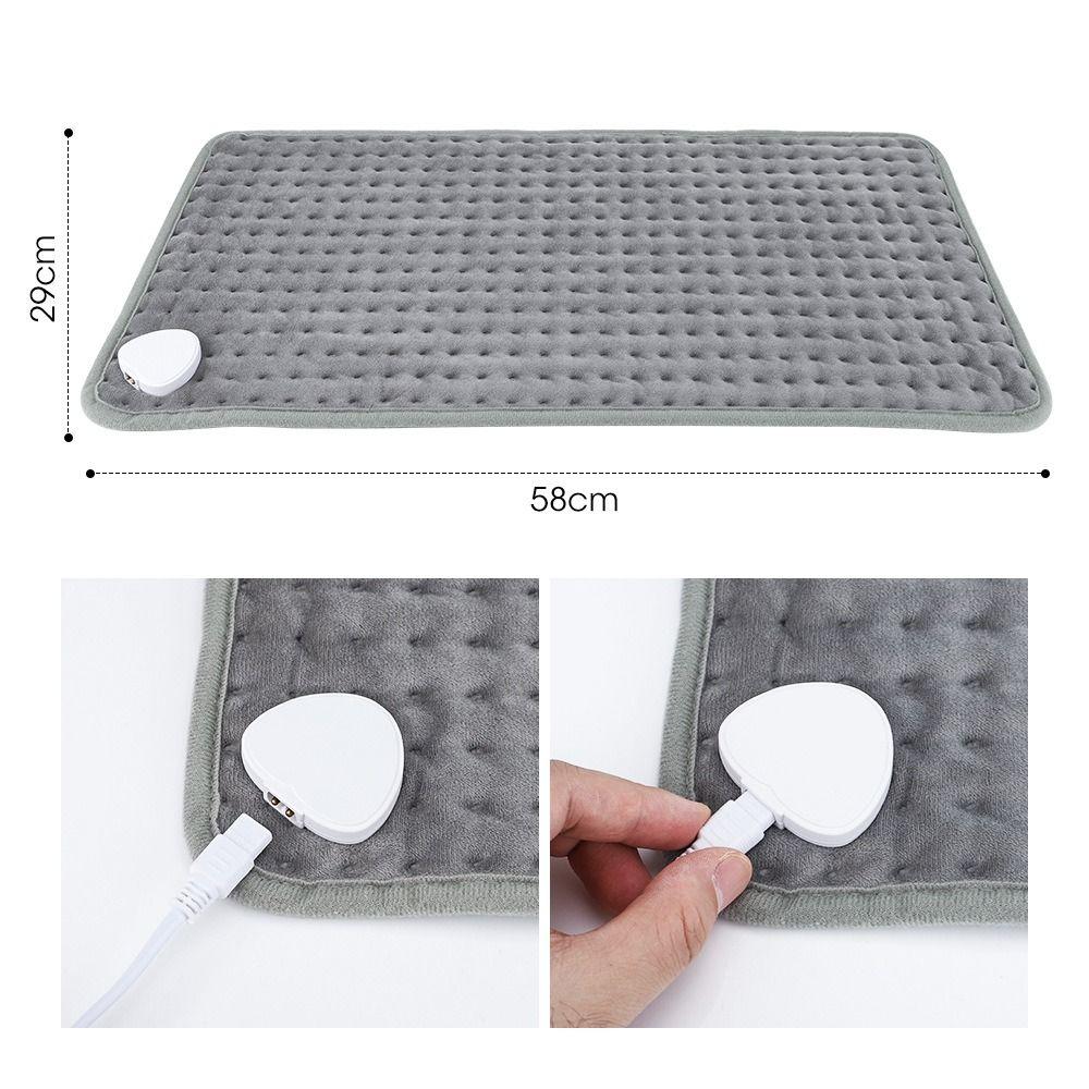 Soft Plush Electric Blanket 58*29CM Bed Warmer New Warming Products  Home Use