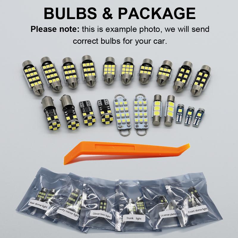 LED Interior Light Kit For Nissan Qashqai J10 J11 J12 X Trail T30 T31 T32 Kicks Juke Pathfinder R51 R52 Murano Patrol Y61 Y62