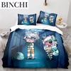 3D Printed Anime Gacha Life Duvet Cover Collection With Pillow Covers Polyester Teens Boys Bedding Collection Full Queen King Size With Bed Linen