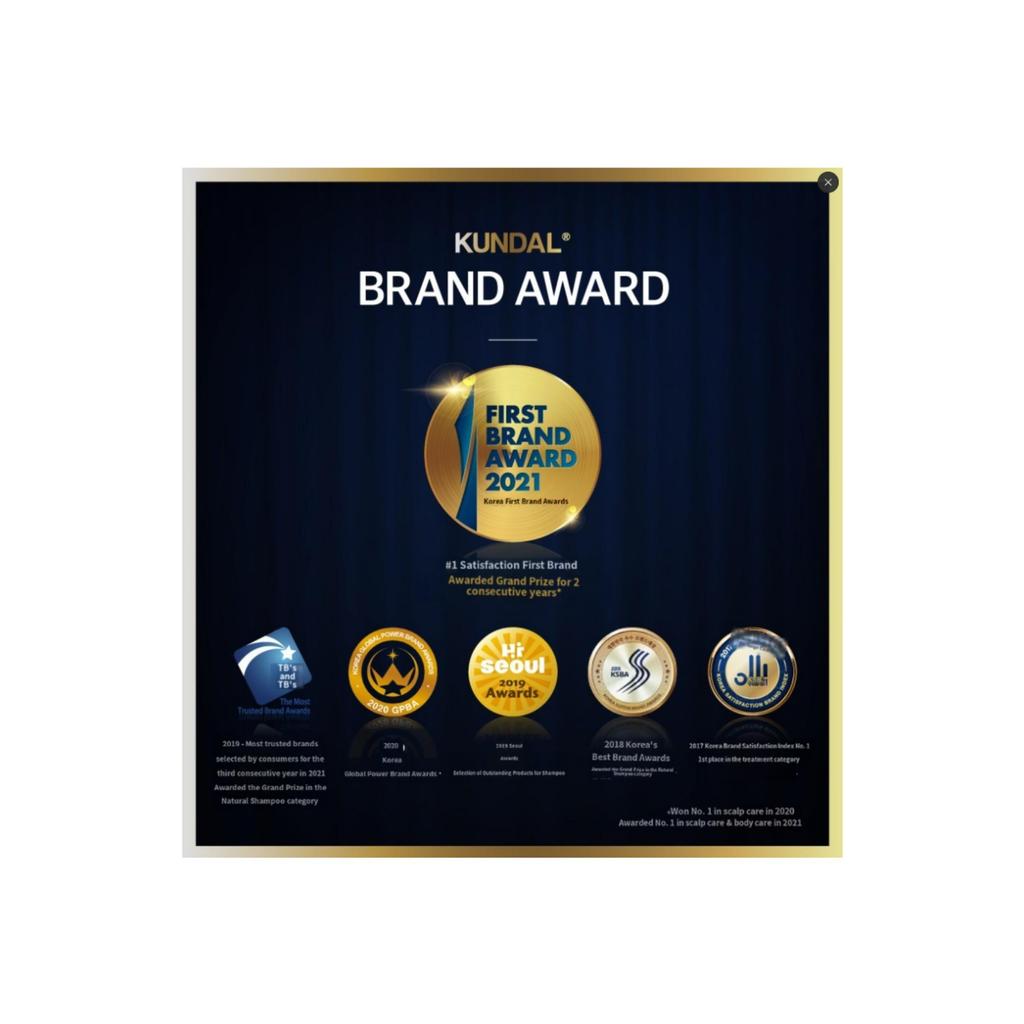 Kundal Ultra Serum Hair Essence Baby Powder Scent, 100 ml x 2