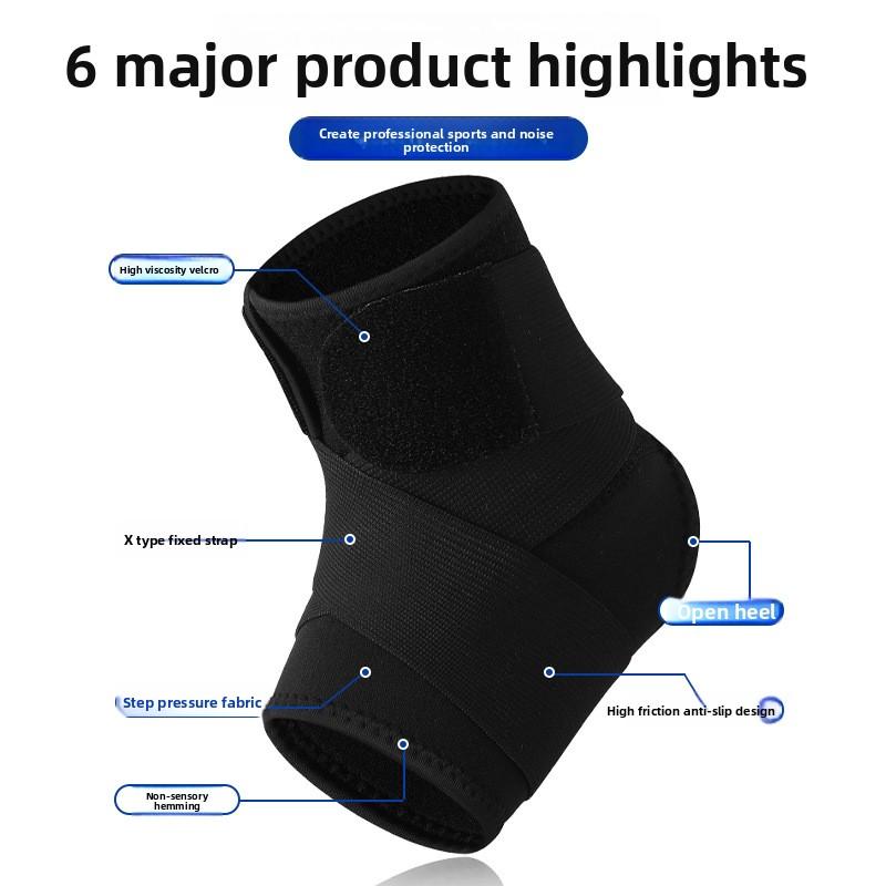 

Спортивная защита голеностопа Защита от растяжений Баскетбол Бег Защита голеностопного сустава Ремешок Давление Фиксация Покрытие при травме связок голеностопа L