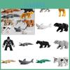 3d Animal Crocodile Building Blocks Diy Plastic Toy Gift For Kids