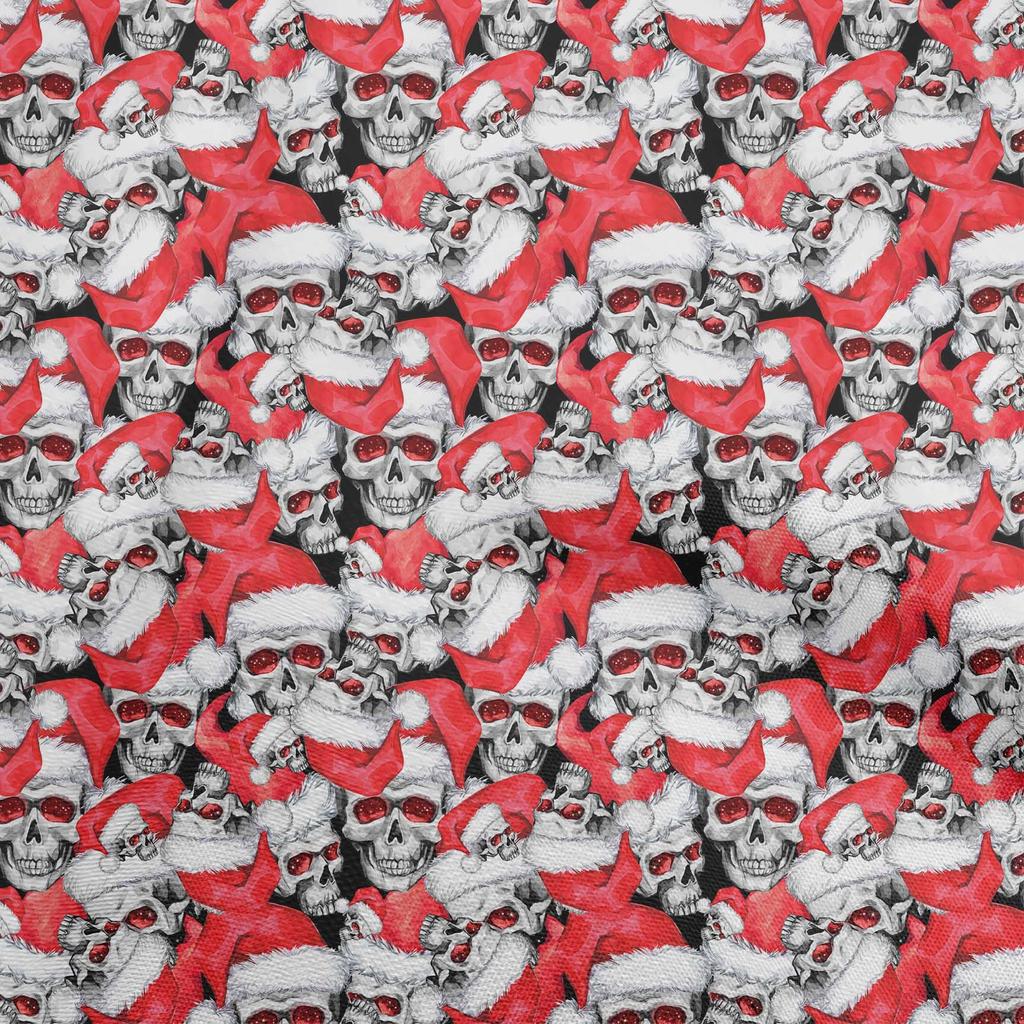 oneOone Cotton Flex Fuschia Pink Fabric Skull Sewing Fabric By The Yard Printed Diy Clothing Sewing Supplies 40 Inch