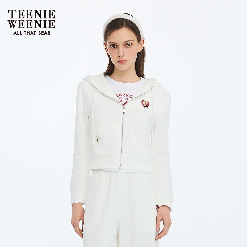Teenie Weenie Bear Letter Hooded Sweatshirt M