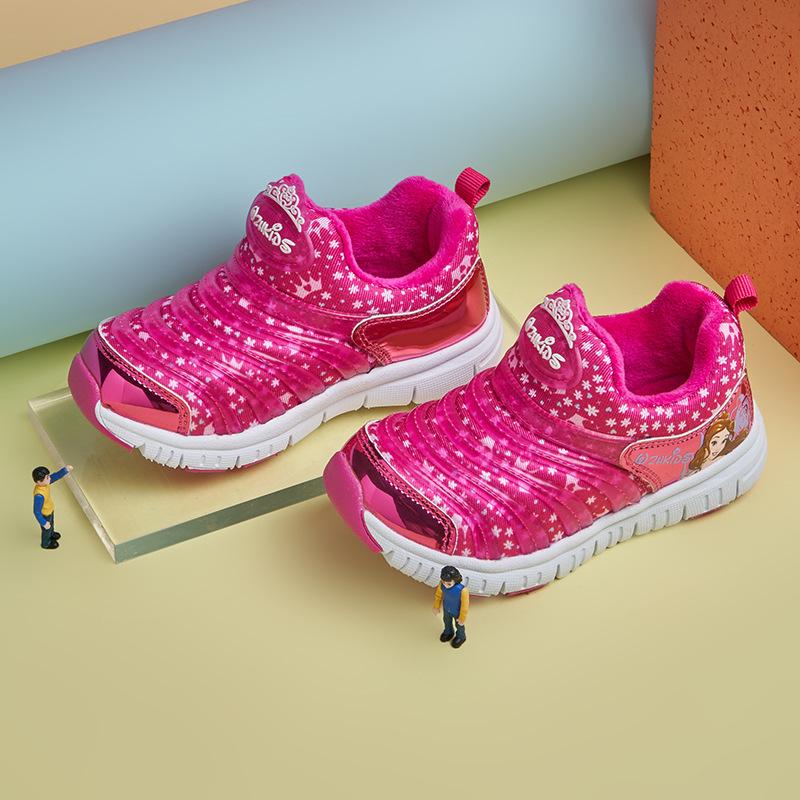 

Caterpillar одноклассник 2025 новая зимняя тканевая повседневная обувь бархатные спортивные туфли для мальчиков и девочек мягкая подошва удобная на одной педали 35 inner length 22.5cm