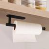 Self Adhesive Toilet Paper Towel Holder Punch-free Roll Paper Holder Kitchen Hook Storage Holder Stainless Steel Wall Mount