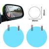 2PCS Car Rearview Mirror Cover Anti-Fog Anti-glare Rainproof Film Clear Sight Safe Driving Auto Protection Car Glass Amagi