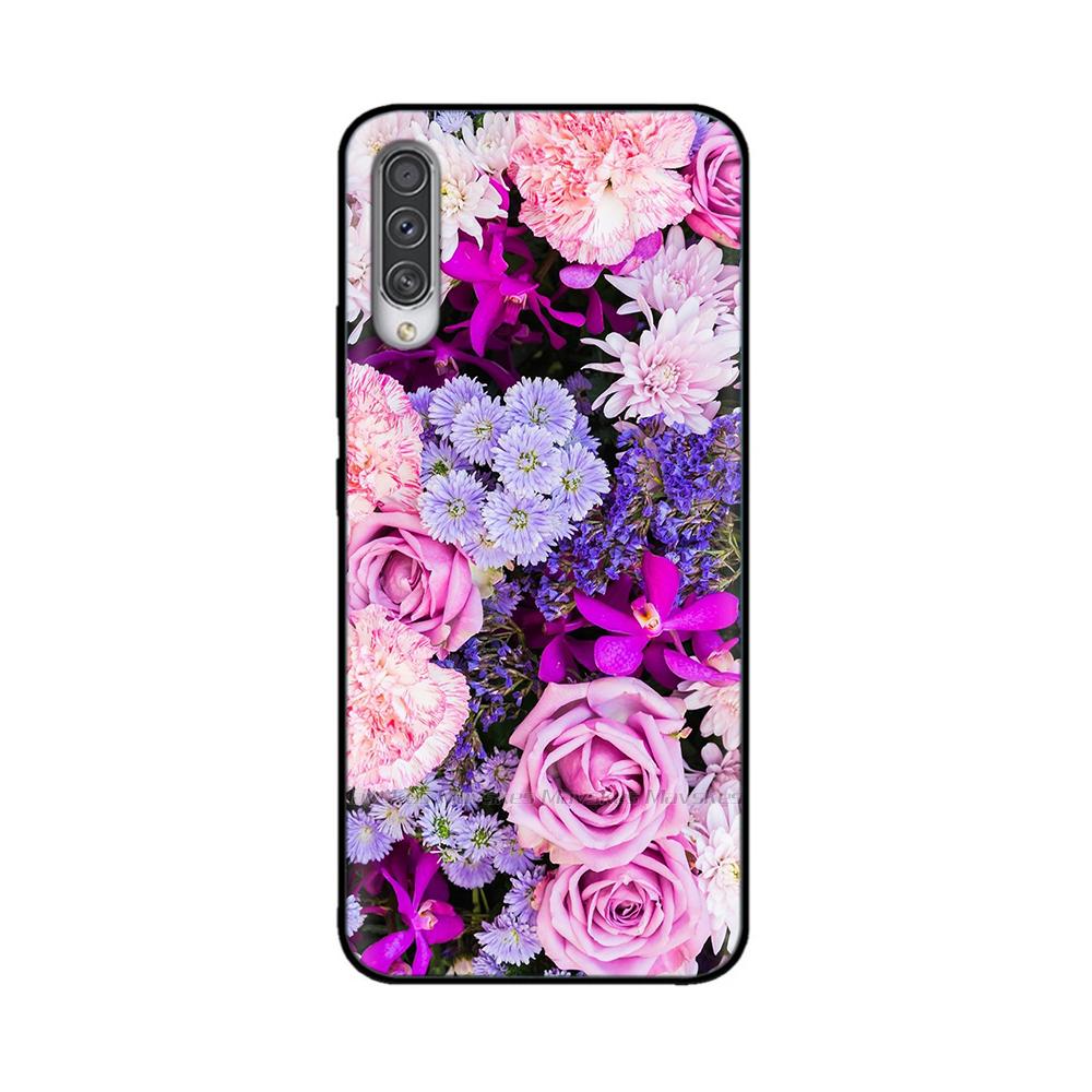 For Samsung Galaxy A50 Case Printed Cartoon Soft TPU Case Silicone Shockproof Back Cover For Samsung A50 A 50 Funny Phone Cases