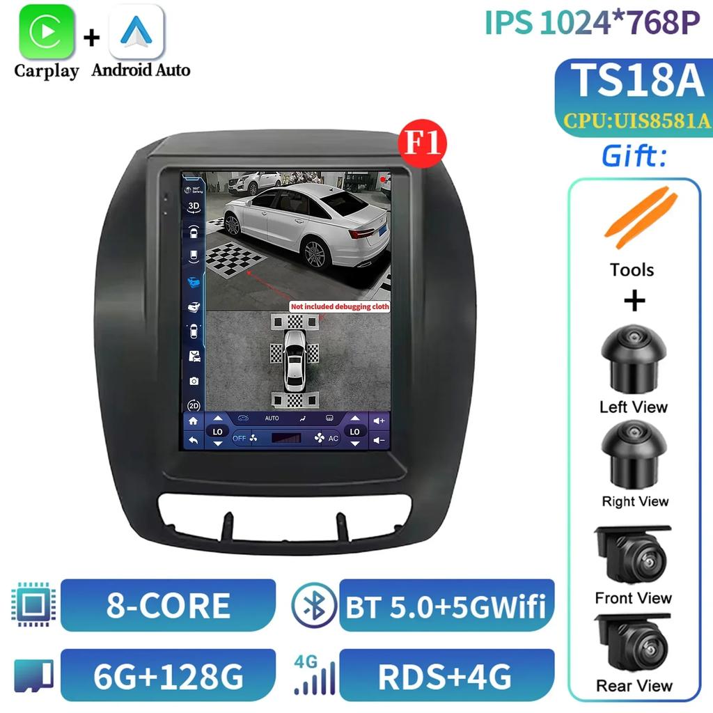 9.7inch Android 14 For Kla Sorento 2013-2014 2014 2015 2016- 2021 Monitor Screen Multimedia Autoradio Navigation Stereo Radio GP