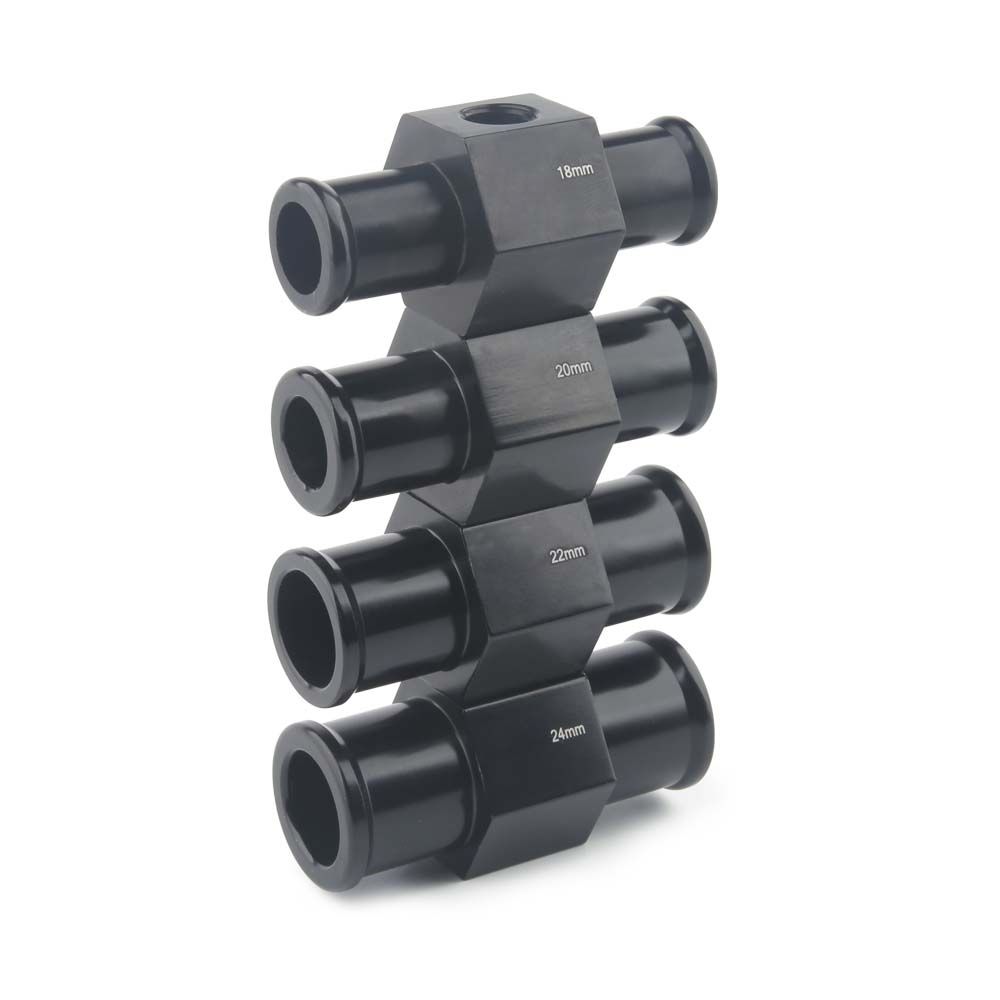 Adapter 1/8 Npt Black Gauge Sensor Water Temp Gauge Radiator Temperature sensor Joint Pipe Sensor