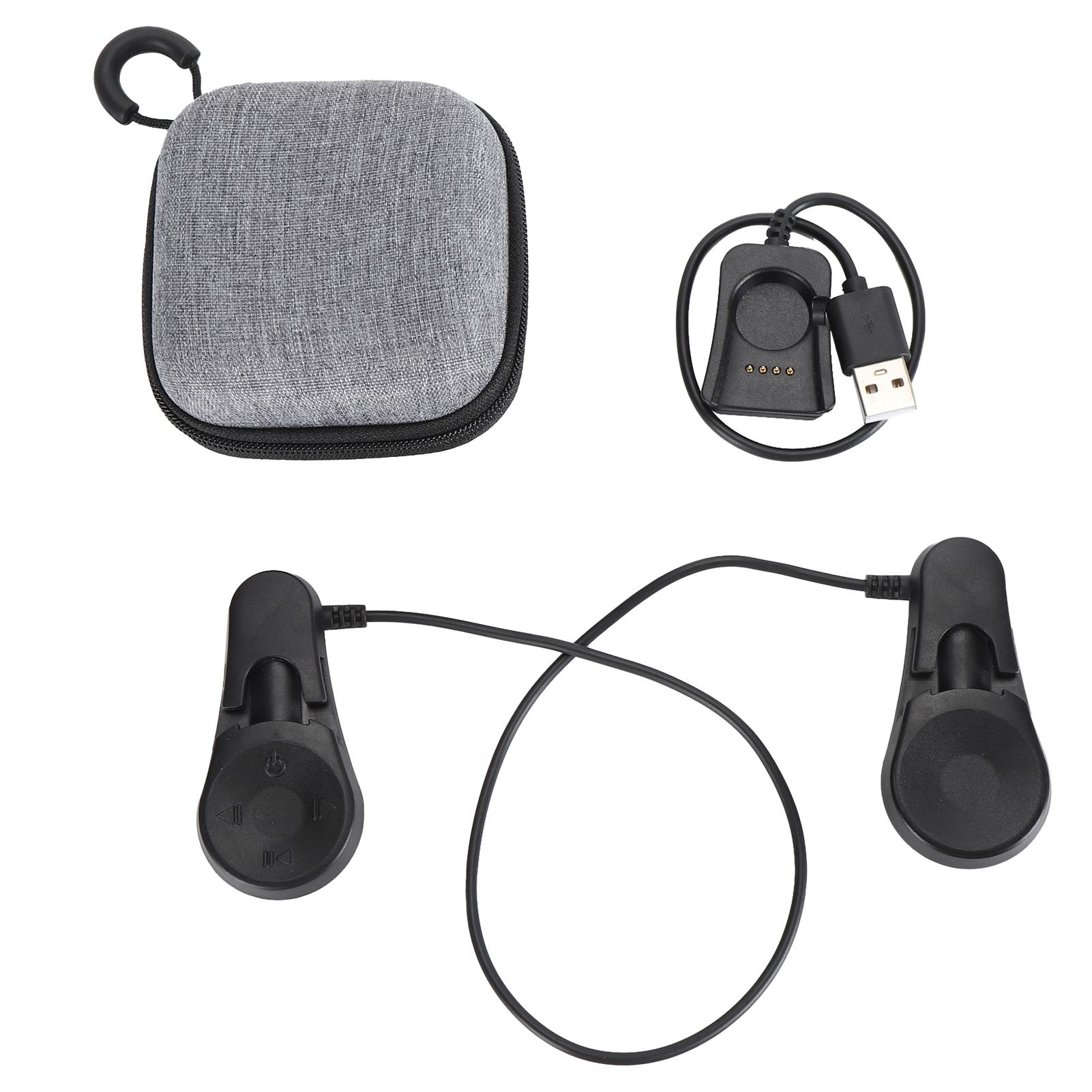 

Наушники с костной проводимостью Bluetooth 5.3 IPX8 Водонепроницаемые 65.6 футов Дайвинг Магнитная зарядка Открытое ухо