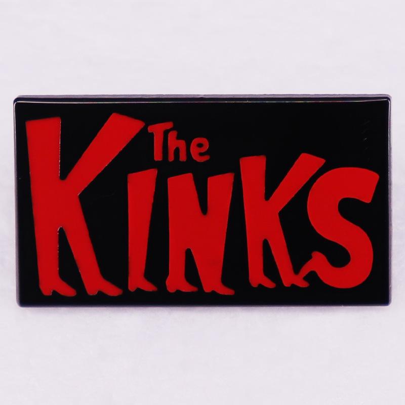

**Wonderland Rock Band Logo Brooch**