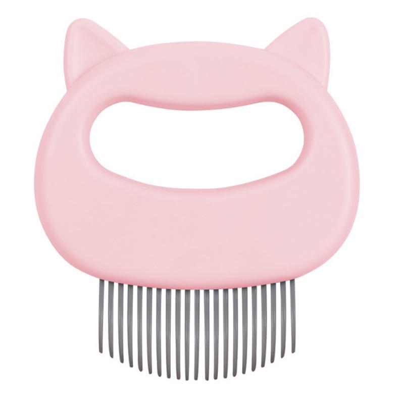 

Pet Grooming Comb for Dogs & Cats - Long & Short Hair, Flea Removal, Floating Hair Massager OPP Bag 10*9cm (37.2g)