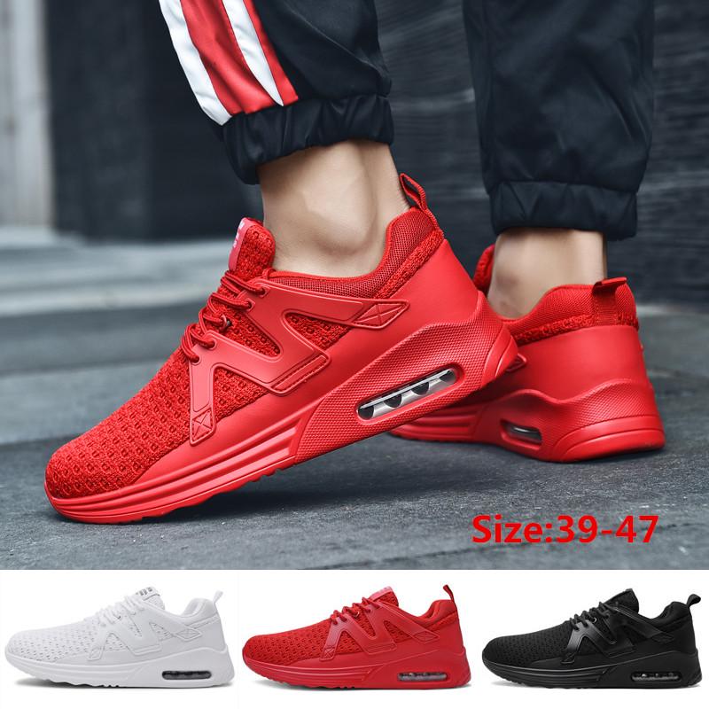 

Мужская мода кроссовки для бега дышащие сетчатые кроссовки для занятий спортом на открытом воздухе обувь 39 белый