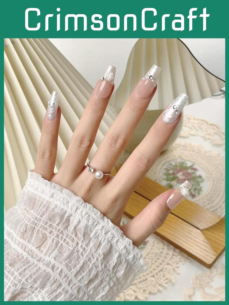 Pure Desire New Style Floral Nail Sticker Wholesale In Zinnia Color