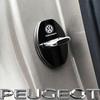 BFPQY1 Zinc Alloy Car Door Lock Buckle Cover Protective Covers For VW GTI Polo Golf Passat Tiguan Jetta T-ROC Touareg Taigo CC Hub Cap