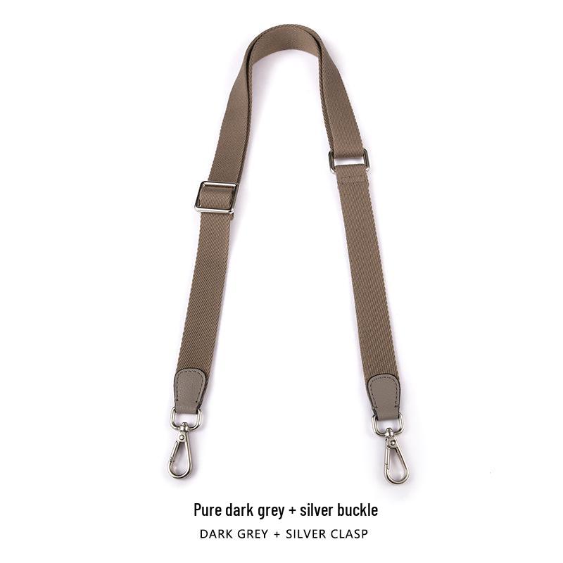 MHS-F-37 2,5CM Jednobarevný Nastavitelný Plátěný Popruh Přes Tělo/Přes Rameno Náhradní